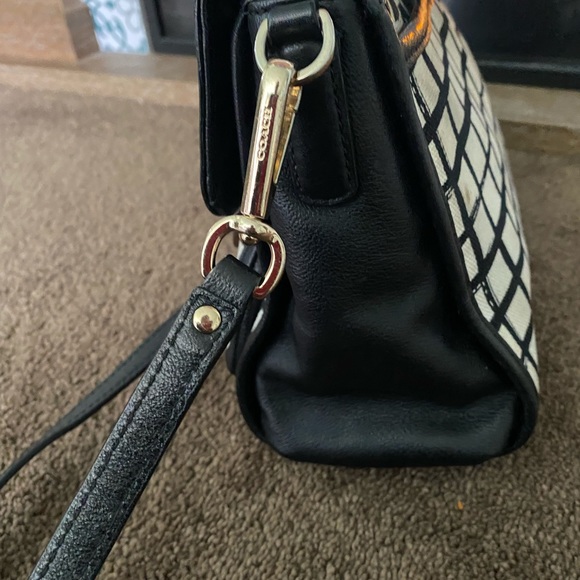 😍AUTHENTIC LINEN & LEATHER COACH BAG‼️ - Picture 4 of 16